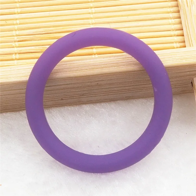Purple Chenkai 10 шт. без БФА, силиконовый адаптер уплотнительные кольца DIY Baby NUK MAM кольцо для соски Детская Подвеска Игрушка 20 цветов - Цвет: Purple