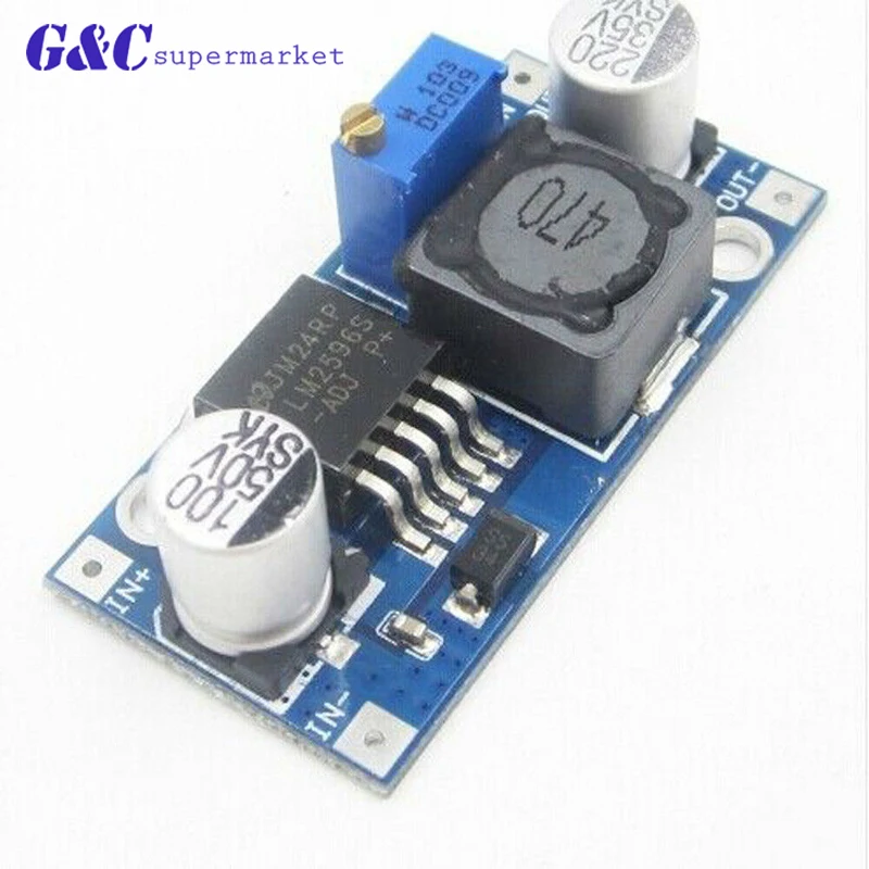 1 шт Высокое качество 3A Регулируемый DCDC LM2596 LM2596S вход 4 V 35 Выход 23 30 В постоянного