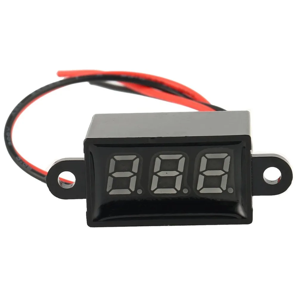 5PCS 3 V-30 V 2 провода светодиодный цифровой Дисплей Панель вольтметр Электрический