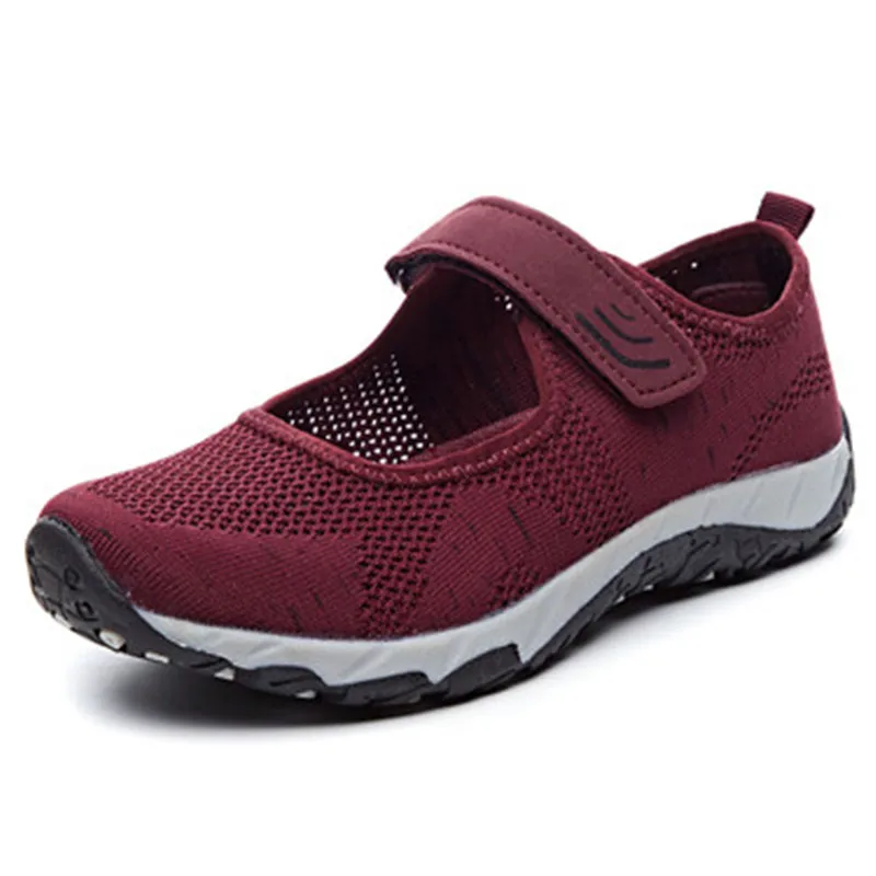 Новинка летняя повседневная обувь женские кроссовки из сетчатого материала