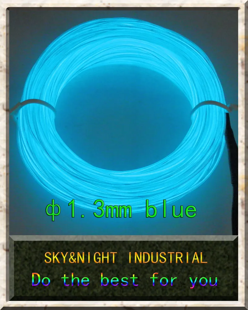 

Синий мягкий light-1.3mm тонкость 20 м + 12 В инвертор + бесплатная доставка