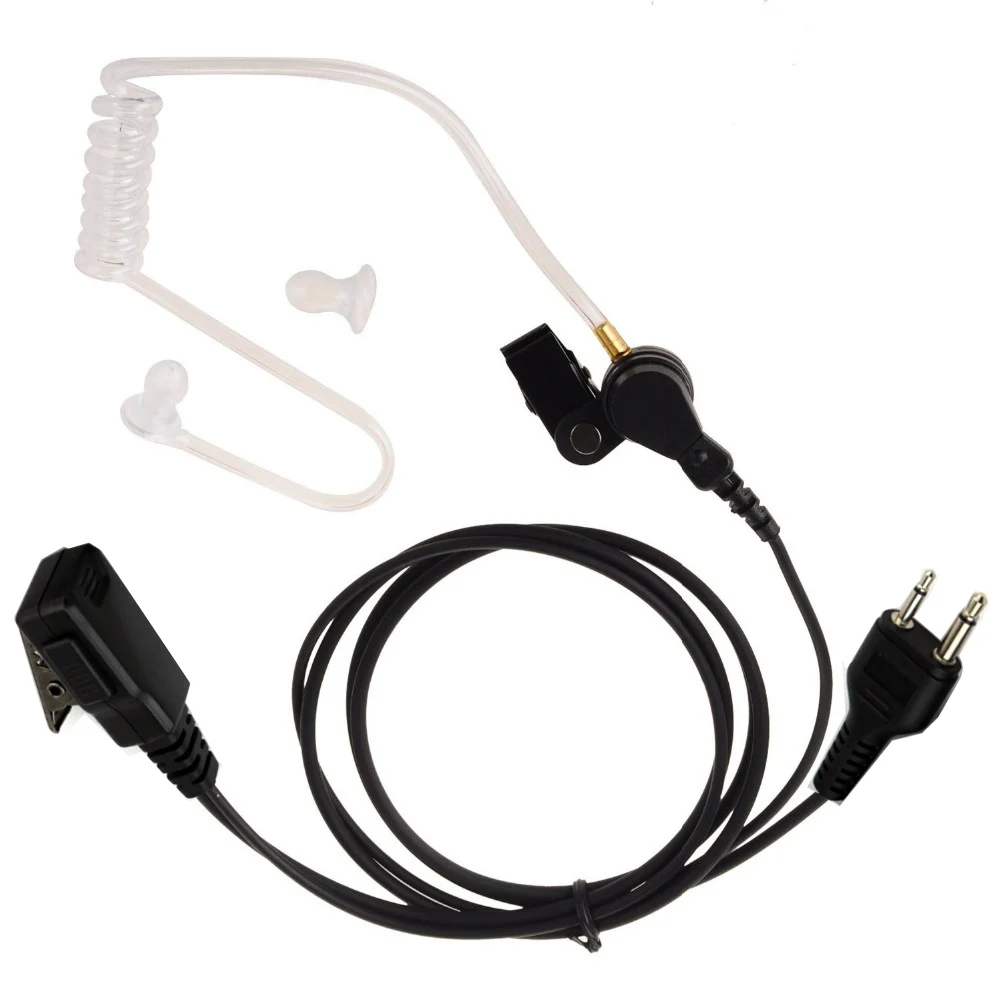 Высококачественный 2 контактный скрытый акустический трубный наушник для ICOME