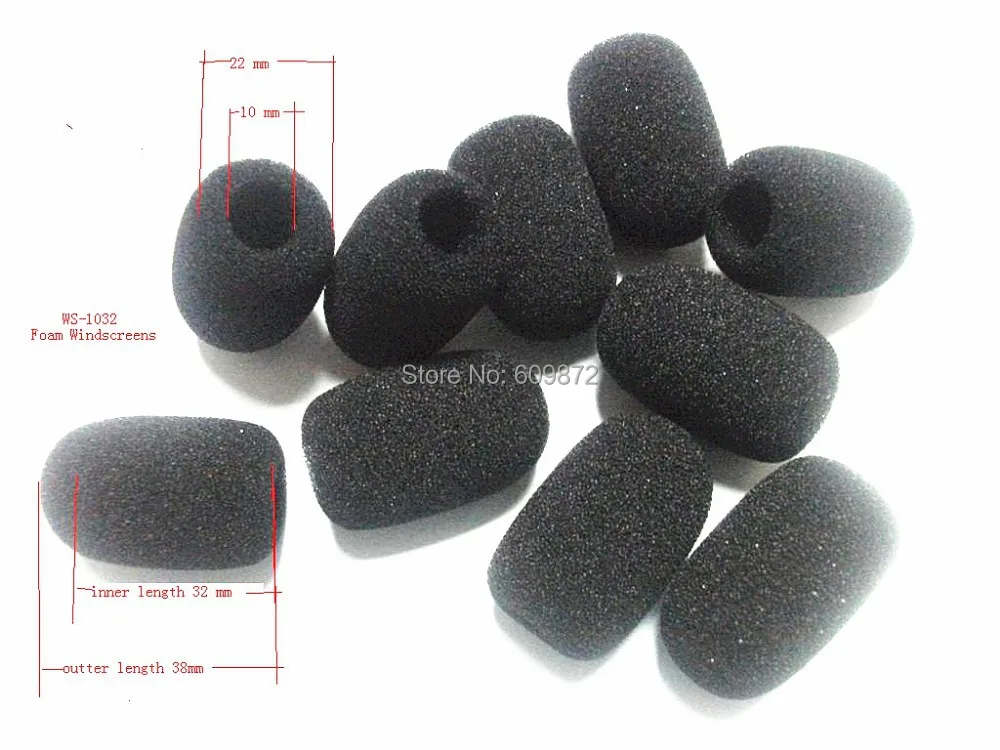 Чехол из вспененного материала для микрофона искусственная кожа губка ветрового