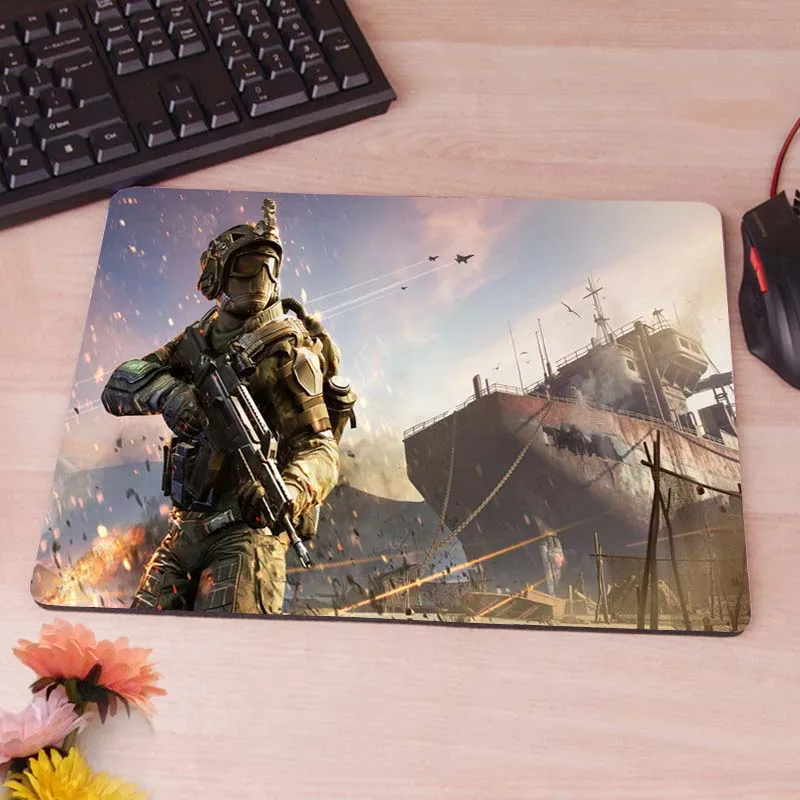 25x29cm Congsipad Супер Популярные Новинки Новые маленькие размеры Warface подставка под руку нужная мышь MatCute коврик для мыши Нескользящий Резиновый Коврик - Цвет: 25x29cm