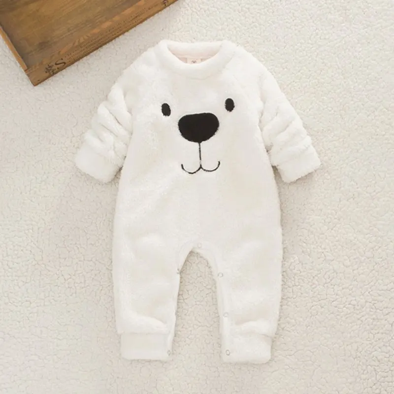 Комбинезон с длинными рукавами Милый зимний теплый комбинезон для малышей
