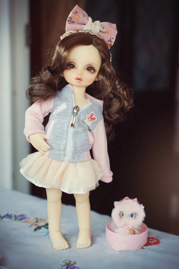 Новинка! Одежда для кукол бейсбольные куртки 8 цветов для 1/4 1/3 BJD/SD/DD/MSD куклы аксессуары жакет для куклы бейсбольная форма