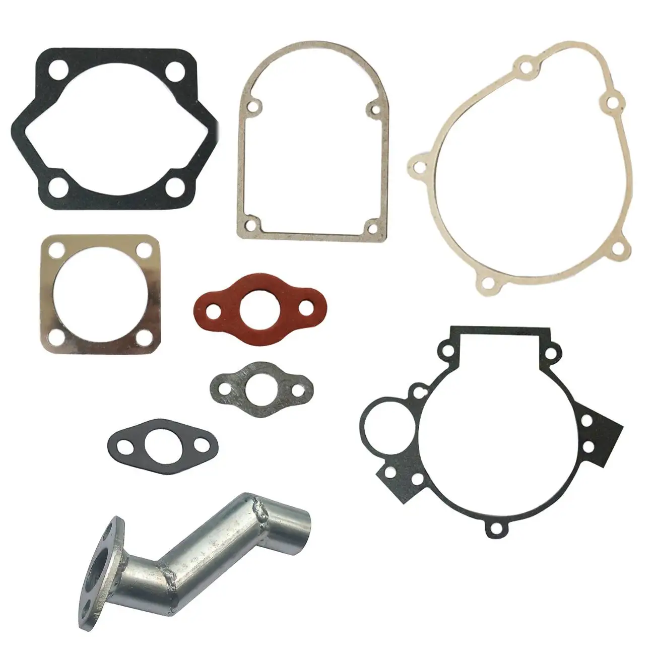 Gasket Kit&ampIntake Manifold For 49cc 66cc 80cc 2 Stroke Motorized Bike |