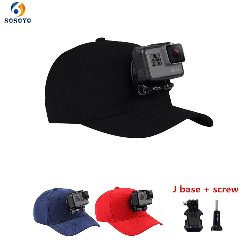 Djustable солнцезащитная Кепка Спортивная камера бейсбольная шляпа ж/j крюк Пряжка