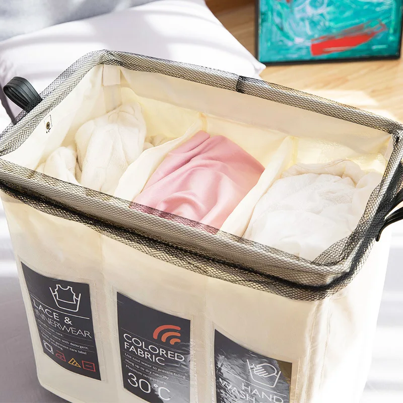 ICESTCHEF 600D Оксфорд Водонепроницаемая корзина для белья с колесами складная корзина с крышкой для стирки корзина для грязной одежды мешок для стирки