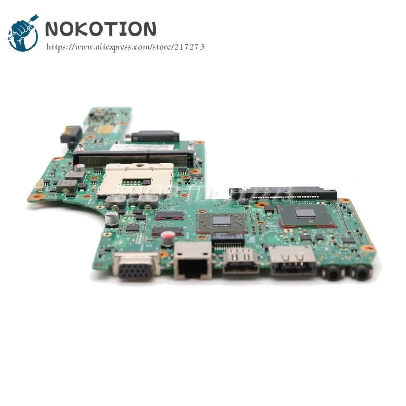 Материнская плата NOKOTION V000245020 6050A2338501 для ноутбука Toshiba Satellite L630 материнская HM55 DDR3