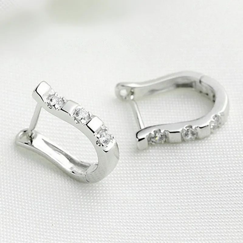 Шарм Новое поступление Модные посеребренные серьги ювелирные изделия роскошные