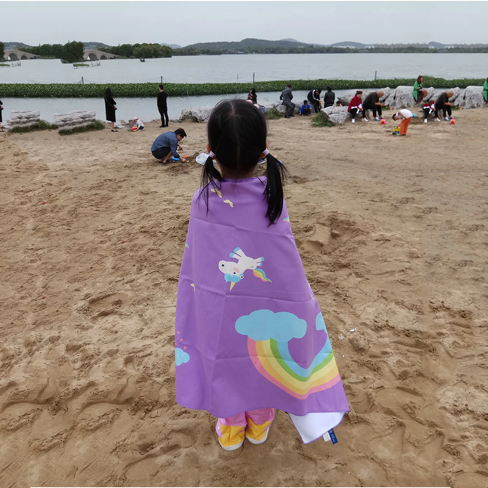 Zipsoft Beach Towel Microfiber Towels Printed Traveling Quick Dry Sport Swimming Bath Camping Christmas Gift Cartoon Larger Size | Дом и сад
