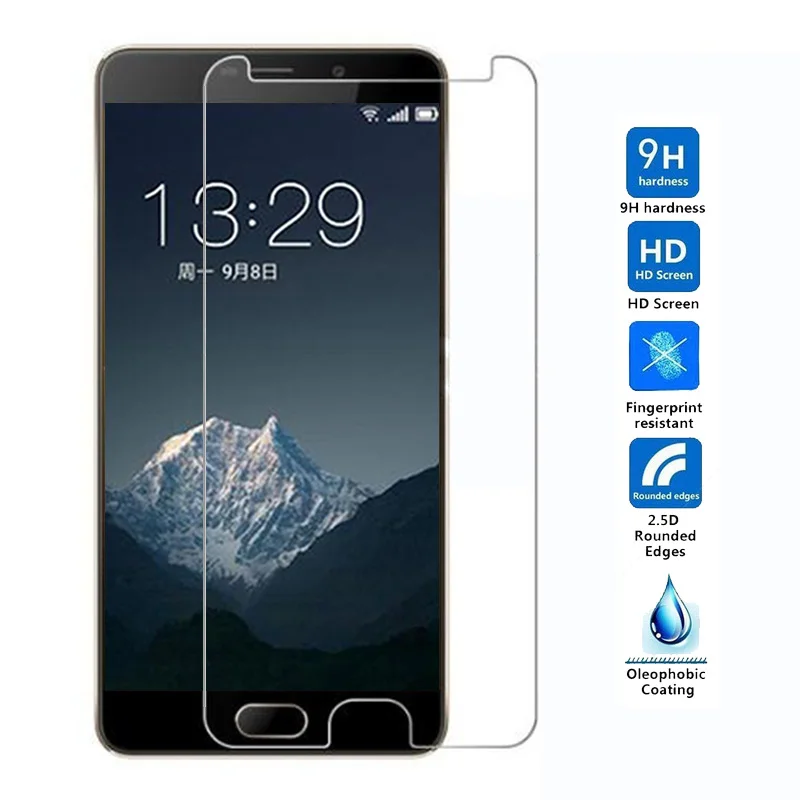 9H 2.5D Защитная Взрывозащищенная пленка для экрана Elephone R9 из закаленного стекла S8