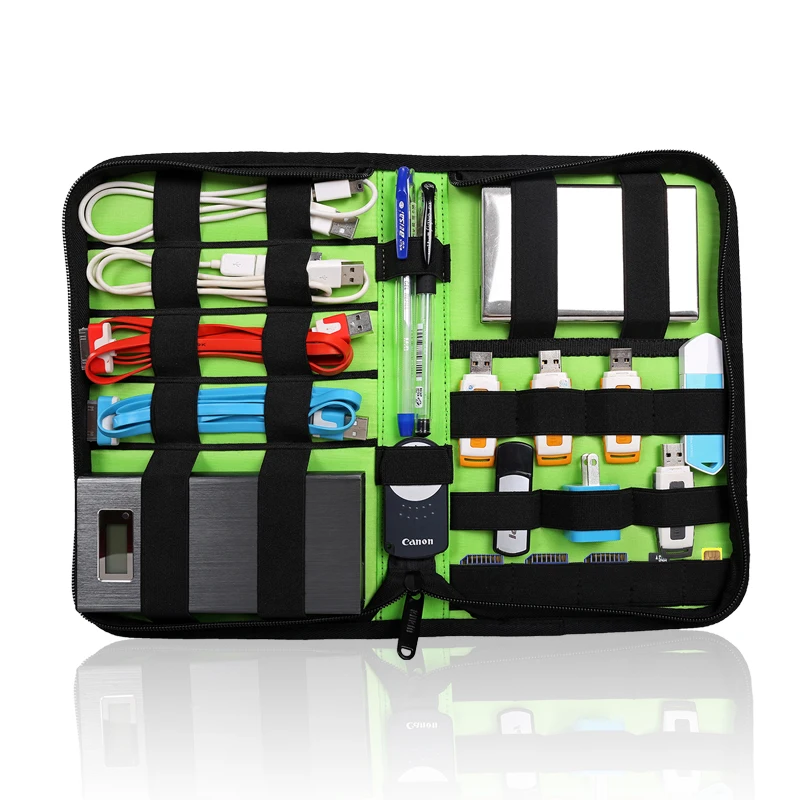 BUBM портативный универсальный аксессуар для электроники дорожная сумка чехол