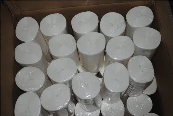 2018 один рулон биоразлагаемый смываемым бамбука ребенка подгузник ткань пеленки