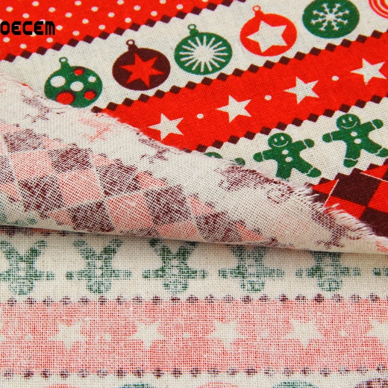 145*50cm Natural Cotton Linen Fabrics For DIY Patchwork Sofa Table Cloth Curtain Dress Home Decoration OM76 | Дом и сад