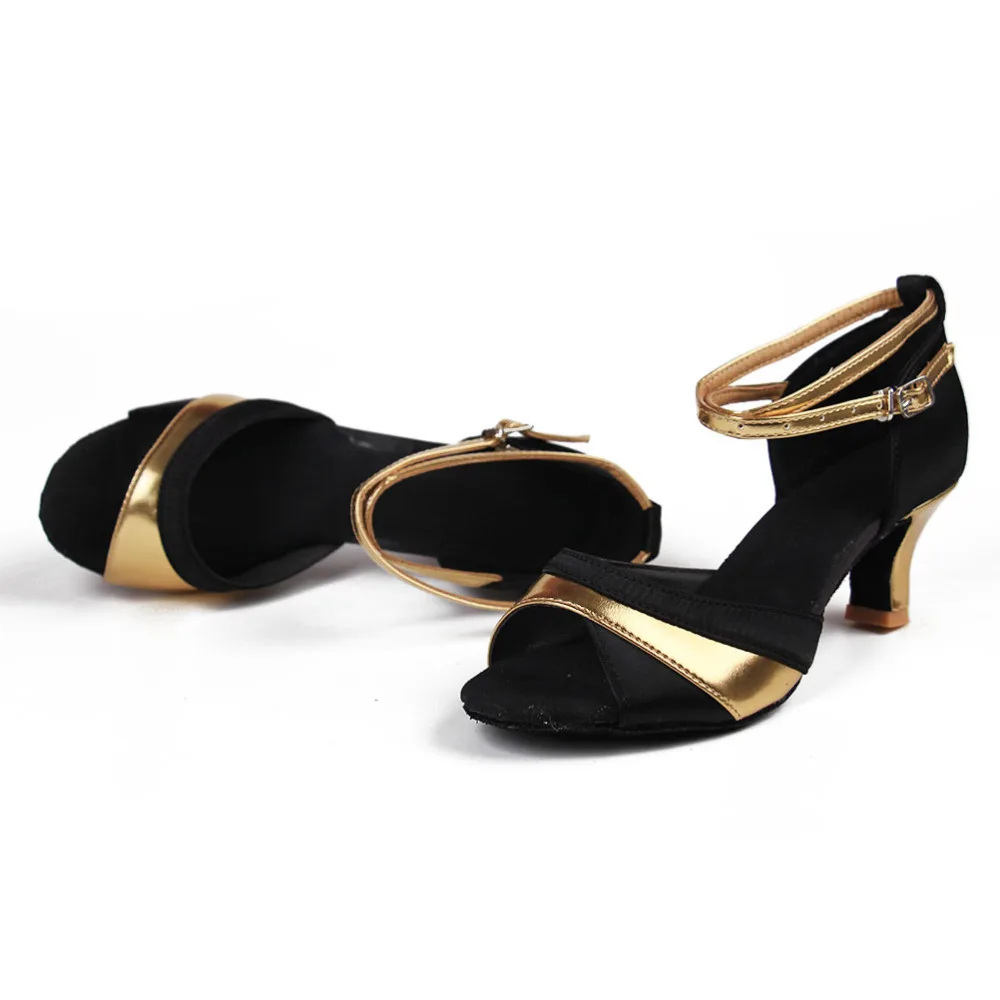 Женская обувь для латинских танцев 3 цвета бальные туфли танго на каблуке 5 см|dance