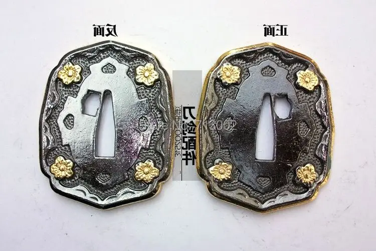 Редкие TSUBA для японских сабр kirsite Tsuba фитинг военного меча|tsuba| |