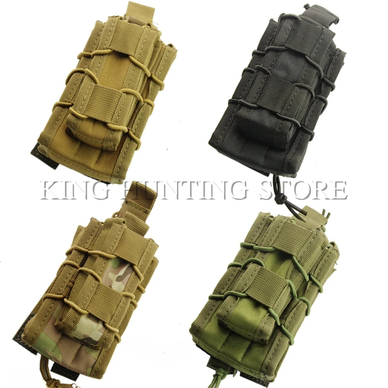 МОЛЛЕ Тактический одной винтовки Mag Журнал мешок военный с открытым верхом