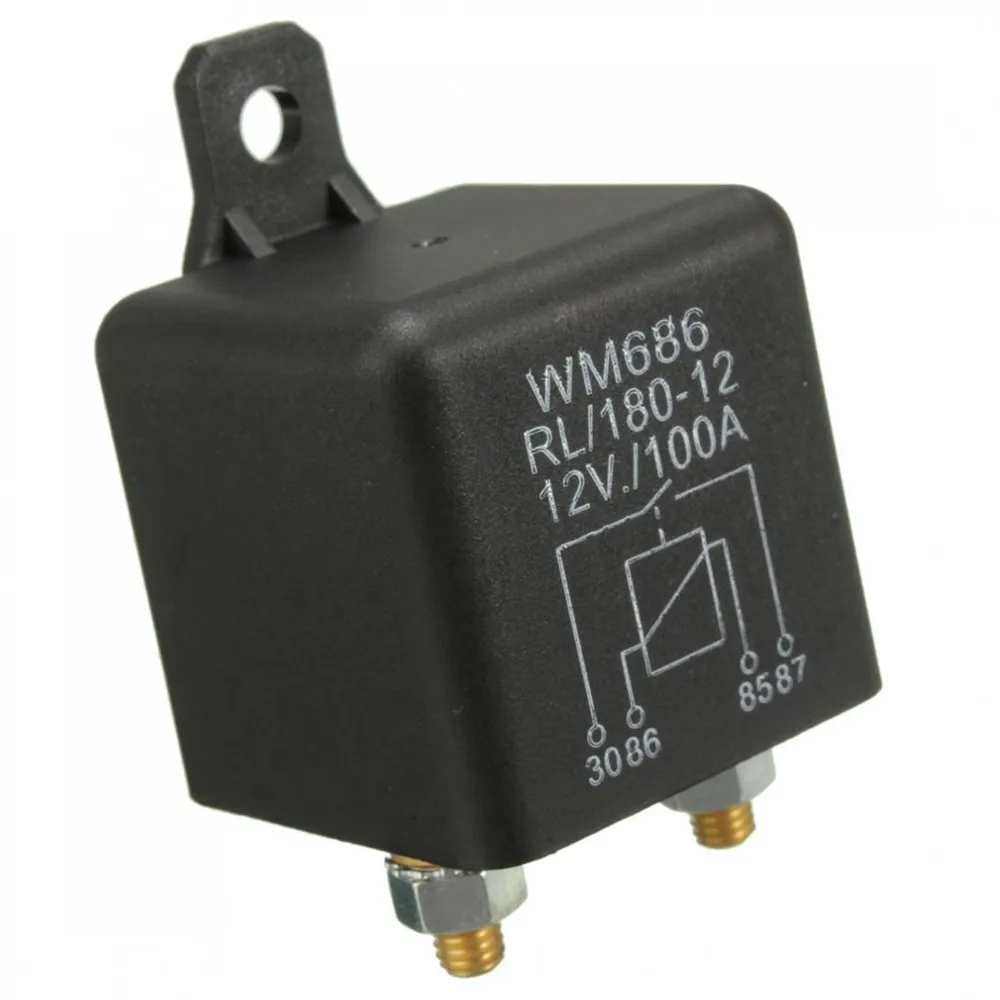Совершенно новый переключатель разделение зарядки 12V 100Amp 4 Pin сверхмощный