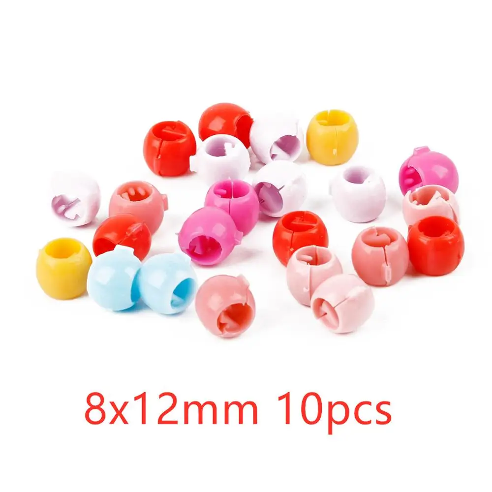 style 02 50pcs 10-50 шт. акриловые маленькие цветущие сливы Когти для волос цветные детские заколки для волос милые аксессуары для волос для девочек Инструменты для укладки - Цвет: style 02 50pcs