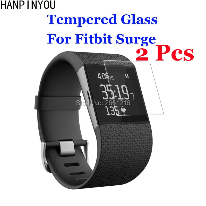 2 шт./лот для Fitbit Surge закаленное стекло 9H 2.5D Премиум Защитная пленка экрана Sports