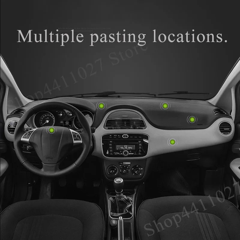 Магнитный металлический Автомобильный держатель для телефона на приборную