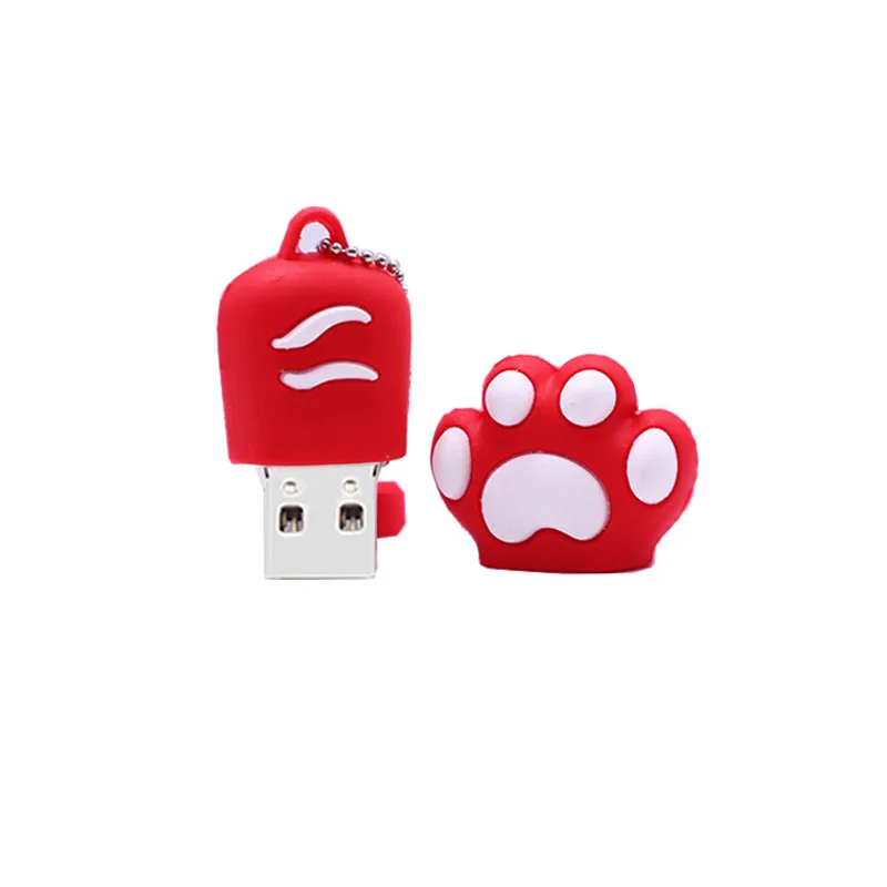 USB флеш накопитель с котом и когтями 4 64 Гб|USB флэш-накопители| |