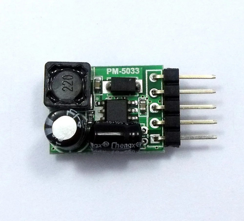 

PM-5033-2 36V IN 5V 2.5A 3.3V 0.5A DUAL OUT DC2DC Buck Converter replace LM7805