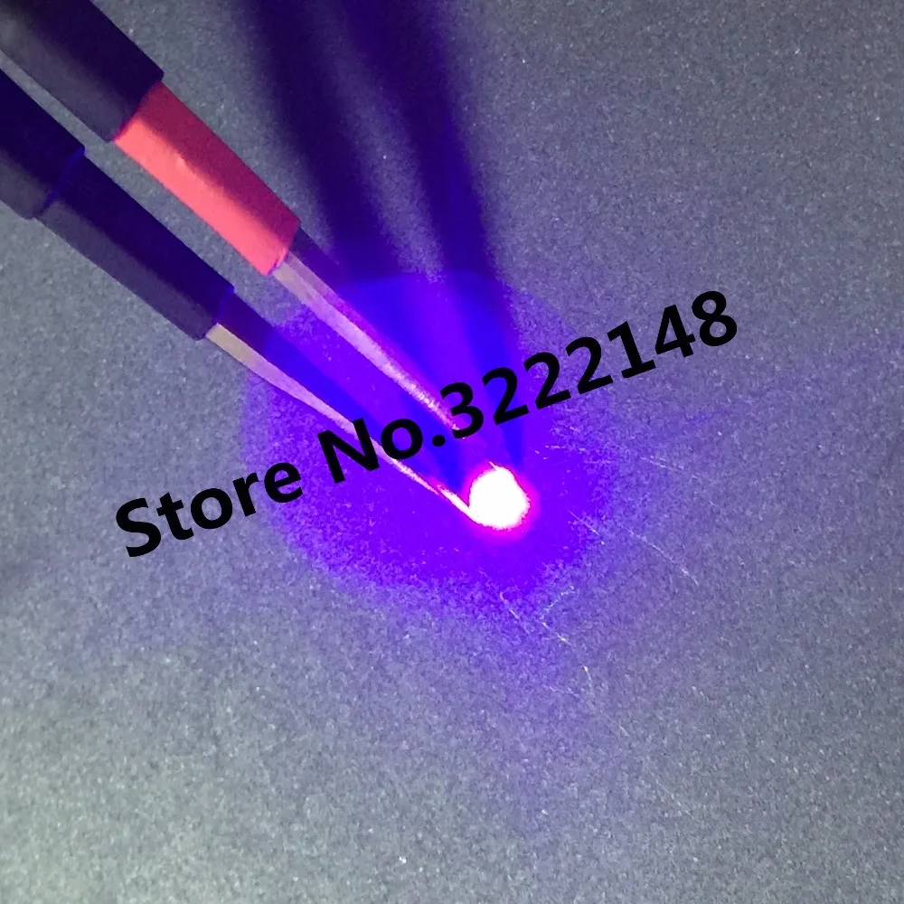 500 шт. Фиолетовый УФ мощность Топ 1210 3528 SMD SMT PLCC 2 2500 мкд ультра яркий светодиодный