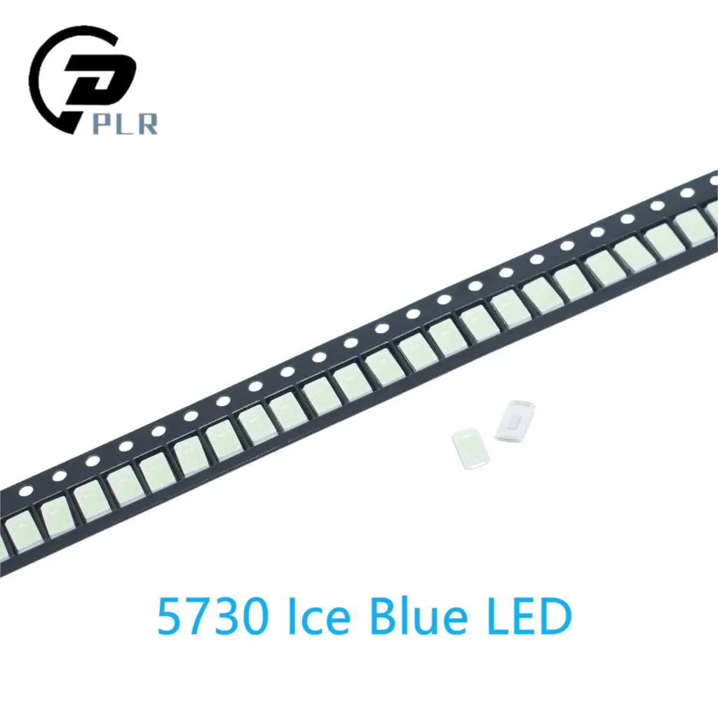 100 шт. 5730 диодный Синий SMD светодиодный 5630 светильник излучающий диод Прямая