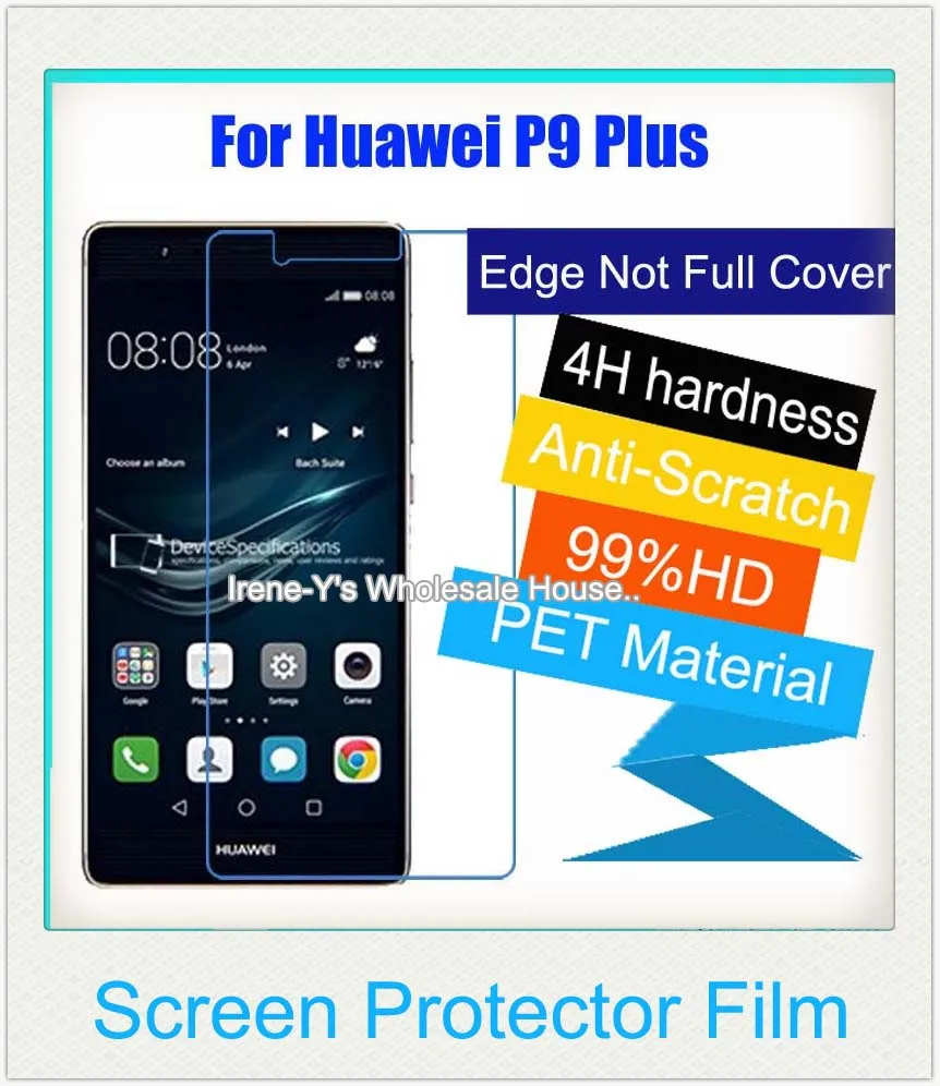 5x для huawei P10 P9 плюс P8 Lite 2017 P7 P6 Y6 Высокий прозрачный глянцевый Экран защитный кожух