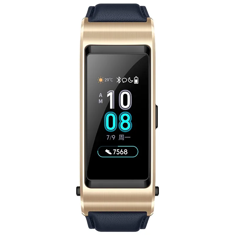Бизнес HUAWEI TalkBand B5 Спортивный Браслет SmartWatch Bracelace здоровье специалистов персональный тренер AMOLED легкое взаимодействие гарнитура