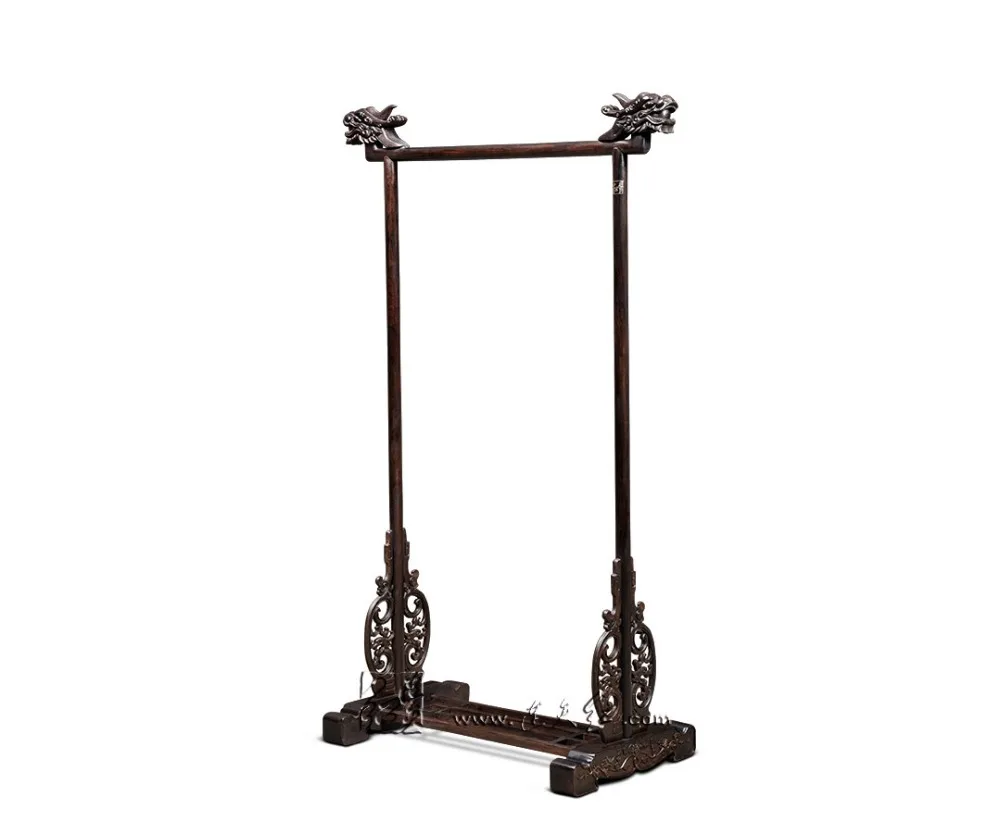 Вешалка для одежды в виде головы дракона палисандр домашняя кровать хранения