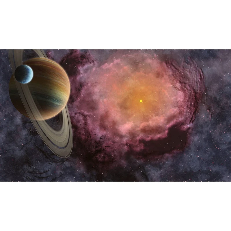 

5D Diy Алмазная Картина Вышивка крестом полностью квадратная круглая Алмазная вышивка красивое пространство изображение планеты для декора ...