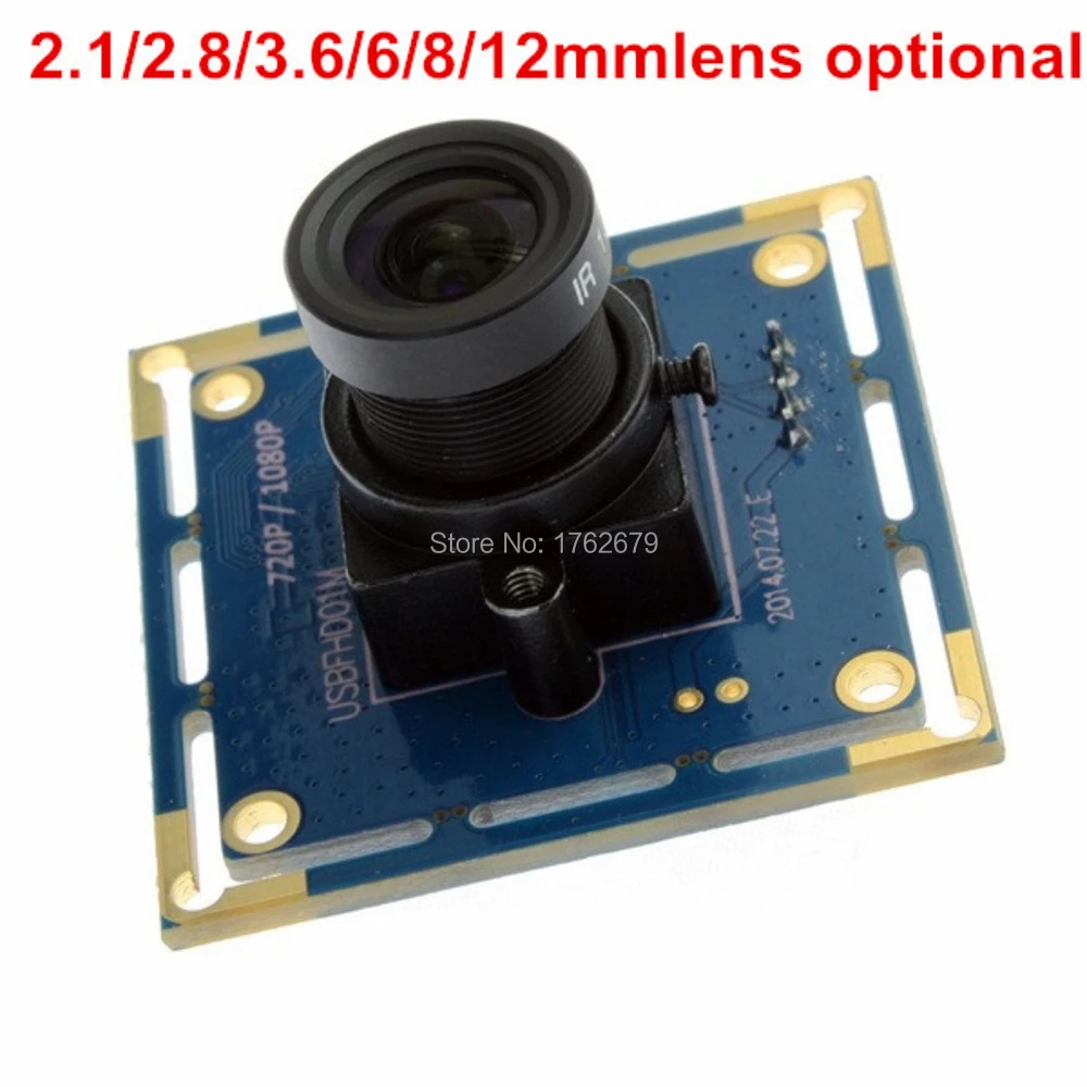 Модуль камеры CMOS OV2710 B/W full hd mini USB веб камера для ПК 2 МП MJPEG @ 120fps 640X480 8/3 6/6/8/12 мм|camera for