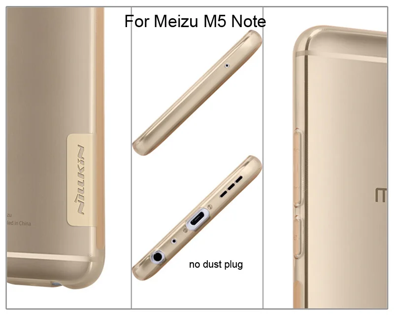 Nillkin Nature прозрачный мягкий ТПУ чехол для Meizu MX6 MX5 Pro 6 M3 M2 M1 M5 Note защитный чехол|case