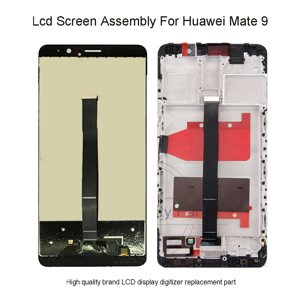 5 9 ''ЖК дисплей для HUAWEI Mate сенсорный экран дигитайзер с рамкой Huawei Mate9 ЖК MHA L29 L09