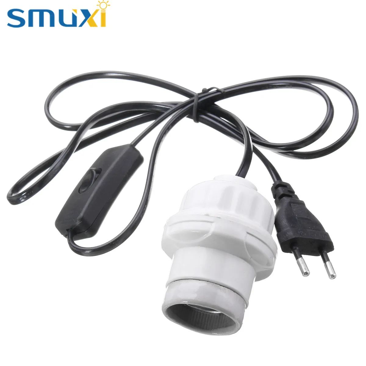 Smuxi Max200W E27 разъем Террариум для Рептилий Керамический держатель тепловой лампы с светильник переключатель лампы 110-220 в США/ЕС/Австралия разъем