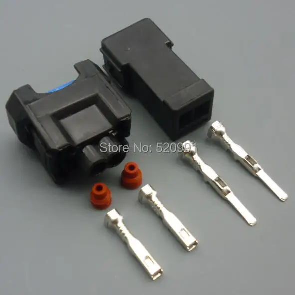 Shhworld 2 мм 2pin женский мужской Авто топливный инжектор OBD2 водонепроницаемый провод
