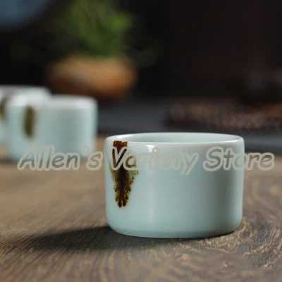 Уникальные элегантные чашки Gaiwan утварь и рисунком кунг фу чайные сервизы из
