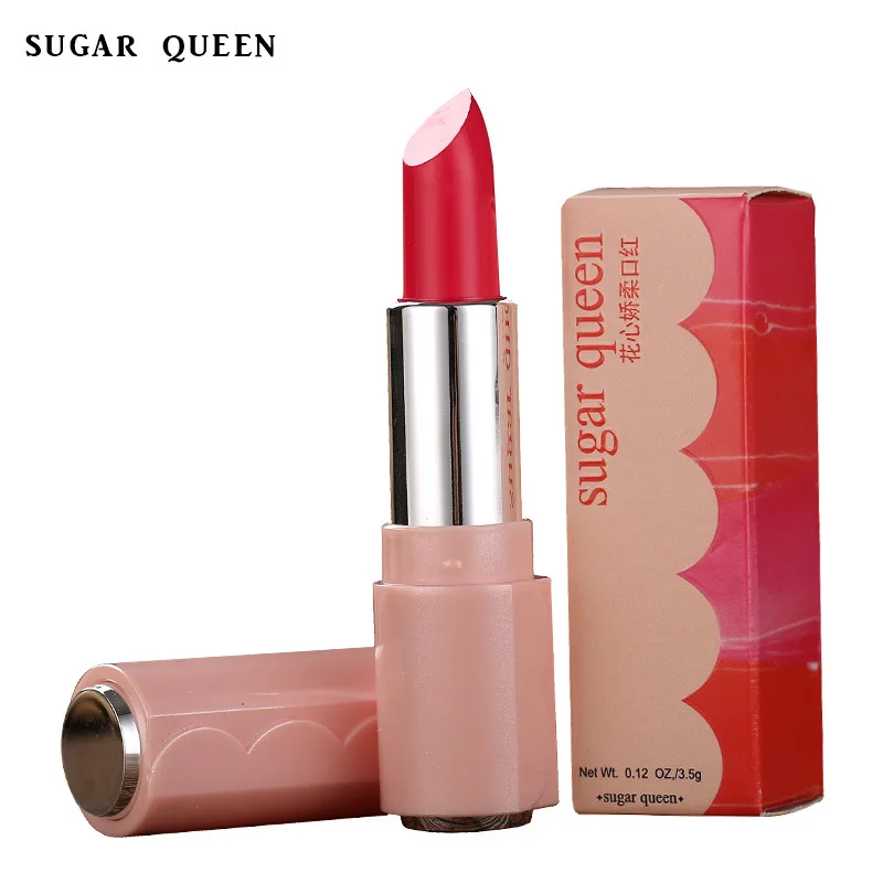 Cute Girls Pink Orange Colors Moisturizing Lipstick Watery Creamy Pigment Lip Balm Nude Bite Lips Makeup Stick Drop Shipping |