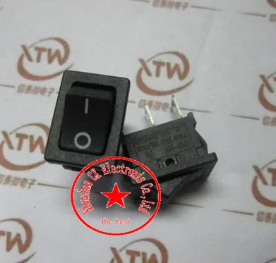 100 шт./лот 15*21 мм 2PIN SPST вкл/выкл G133 рокер переключатель лодки 6A/250 в 10А/125 приборной