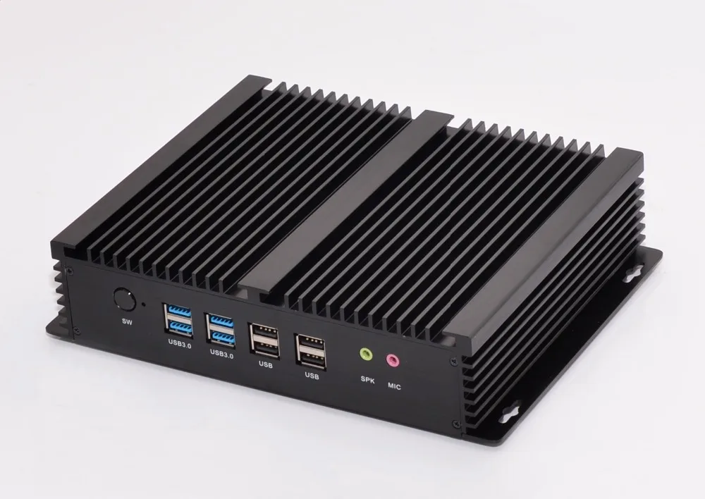 Topton Haswell промышленный мини ПК Win10 Core i3 i5 i7 2 * Intel 82583 В Gigabit NIC 6 RS232 компьютер 300 м Wi Fi HDMI