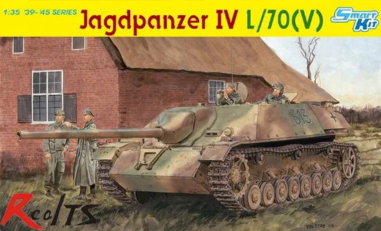 Немецкий Jagdpanzer IV L/70(V) комплект пластиковых моделей RealTS Dragon 1/35 6397 | Игрушки и хобби