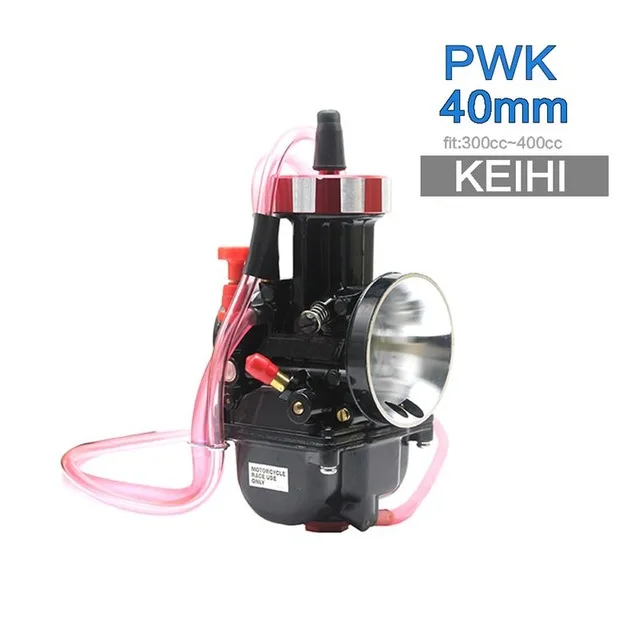 Alconstar универсальная производительность Quad Vent Carb PWK 33 34 35 36 38 40 42 мм PWK38 AS/S66 38 мм Air Striker для карбюратора - Цвет: 40mm keihi black