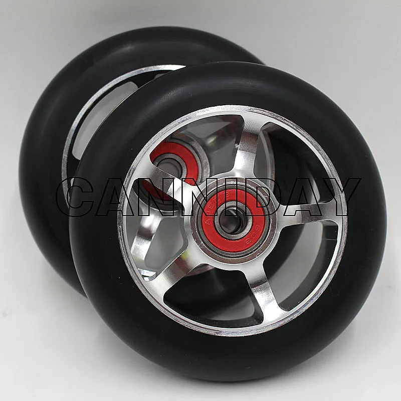 2 шт. 100 мм скутер для трюков в стиле фристайл сменные колеса ступица из