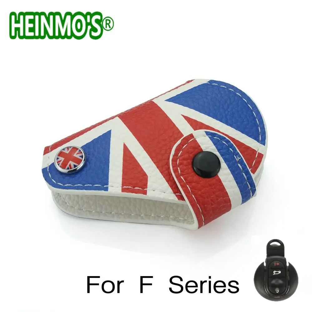 F Series Red Mi Для Mini Cooper R55 R56 R57 R60 R61 F54 F55 F56 F57 F60 для Mini Cooper, Mini Countryman, Mini Clubman, Mini из искусственной кожи для автомобильных ключей чехол сумка чехол - Название цвета: F Series Red Mi