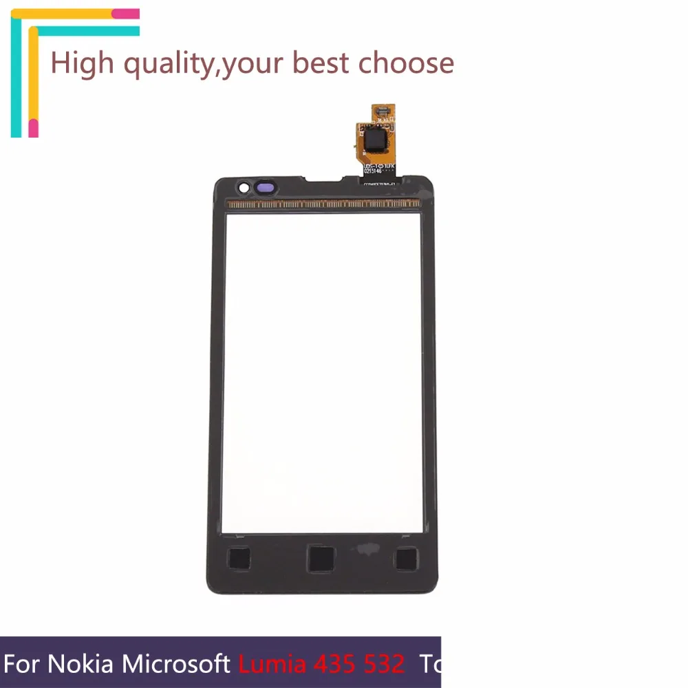 10 шт. для Nokia microsoft Lumia 435 532 N435 N532 сенсорный экран Сенсорная панель дигитайзер