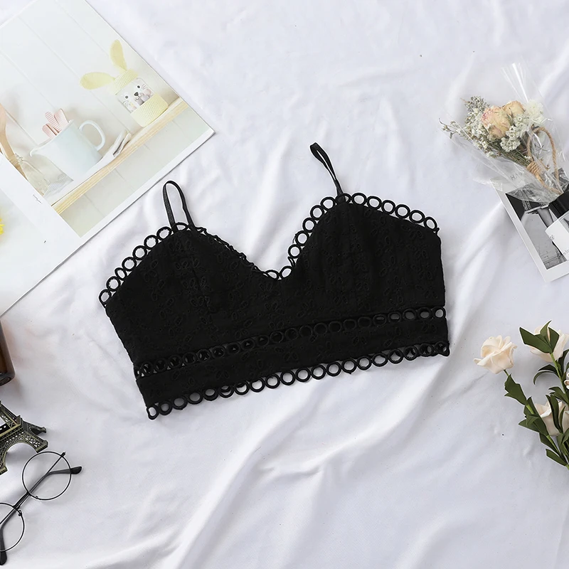 MUMUZI сексуальный кружевной топ на бретельках с вырезом 2019 женский розовый